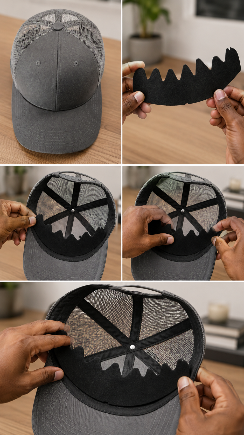SWEATGAWD® Invisible Sweat Barrier™ (10-Pack) Hat Liner Inserts