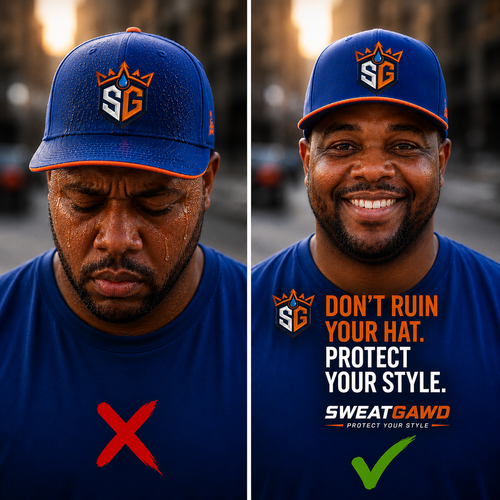 SWEATGAWD® Invisible Sweat Barrier™ (10-Pack) Hat Liner Inserts
